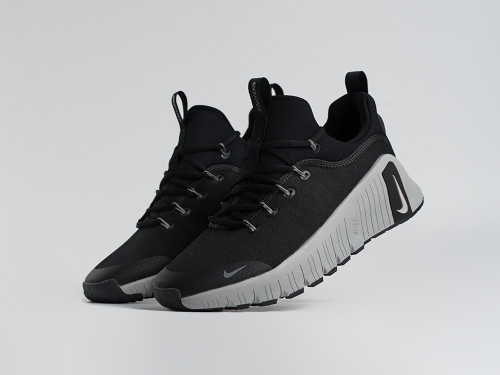 Nike Free Metcon 6 черные текстиль мужские (AR34330) - фото 2 Nike Free Metcon 6 черные текстиль мужские (AR34330) - фото 2