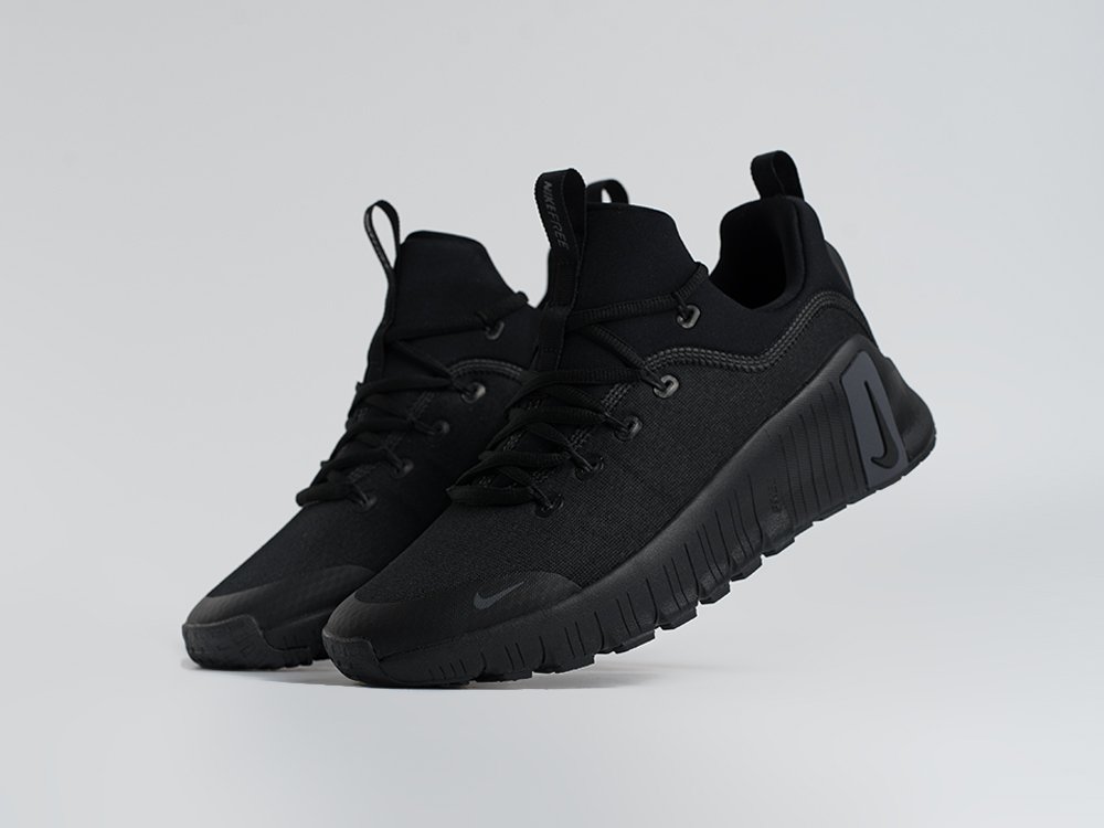 Nike Free Metcon 6 черные текстиль мужские (AR34331) - фото 2 Nike Free Metcon 6 черные текстиль мужские (AR34331) - фото 2
