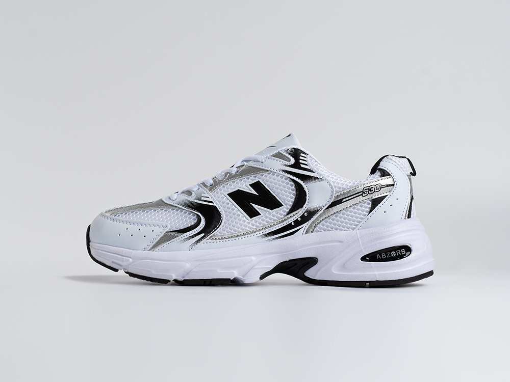 New Balance 530 белые текстиль мужские (AR34336) - фото 1 New Balance 530 белые текстиль мужские (AR34336) - фото 1