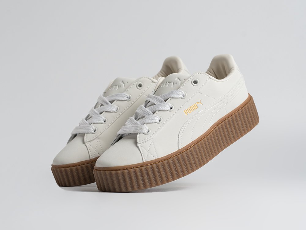 Puma FENTY x Cleated Creeper WMNS белые кожа женские (AR34344) - фото 2