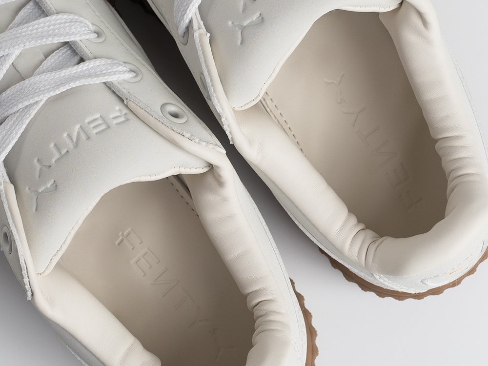 Puma FENTY x Cleated Creeper WMNS белые кожа женские (AR34344) - фото 3