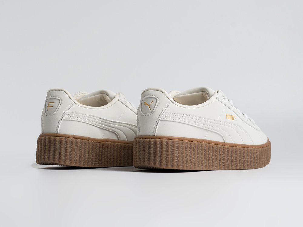 Puma FENTY x Cleated Creeper WMNS белые кожа женские (AR34344) - фото 4