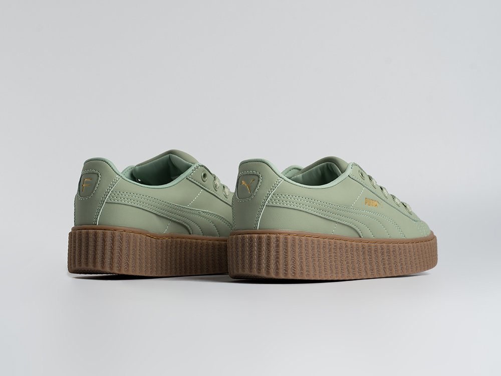 Puma FENTY x Cleated Creeper WMNS зеленые кожа женские (AR34345) - фото 3 Puma FENTY x Cleated Creeper WMNS зеленые кожа женские (AR34345) - фото 3