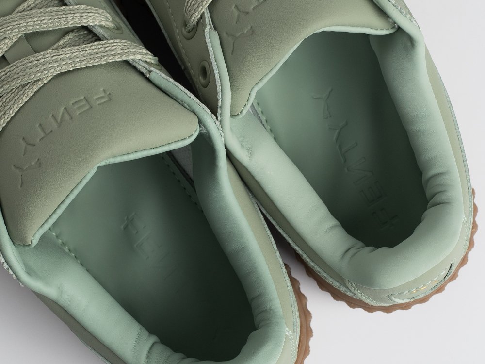 Puma FENTY x Cleated Creeper WMNS зеленые кожа женские (AR34345) - фото 5 Puma FENTY x Cleated Creeper WMNS зеленые кожа женские (AR34345) - фото 5
