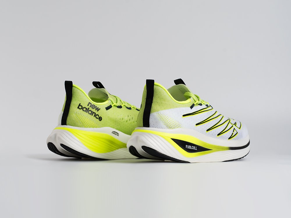 New Balance FuelCell SC Elite v3 белые текстиль мужские (AR34346) - фото 3 New Balance FuelCell SC Elite v3 белые текстиль мужские (AR34346) - фото 3