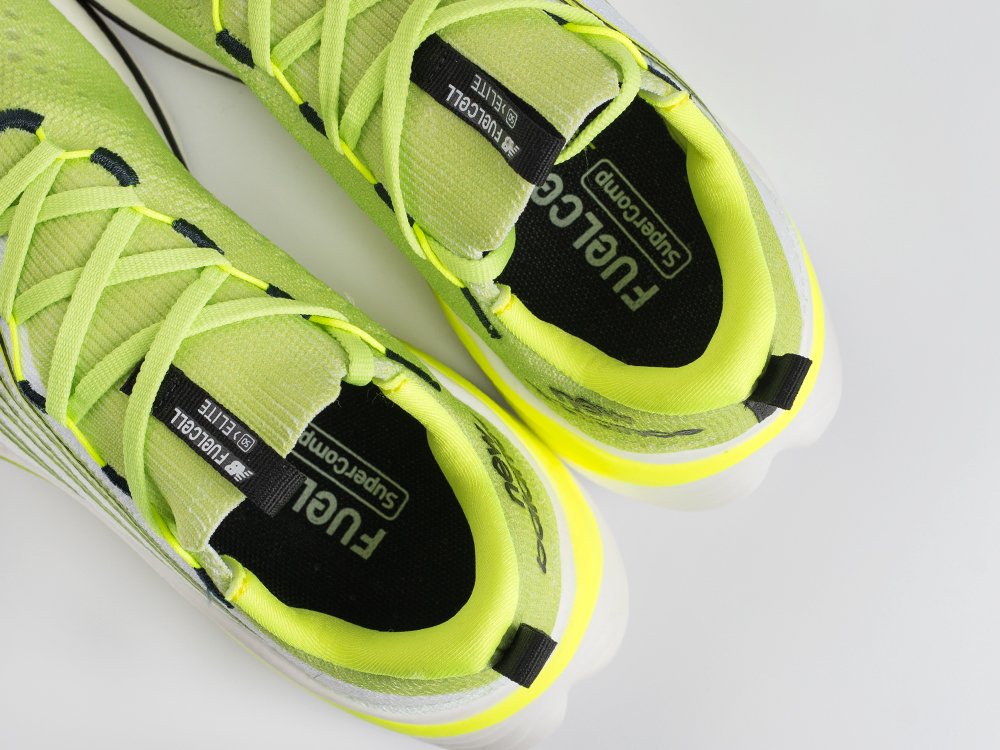 New Balance FuelCell SC Elite v3 белые текстиль мужские (AR34346) - фото 5 New Balance FuelCell SC Elite v3 белые текстиль мужские (AR34346) - фото 5