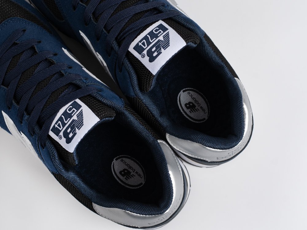 New Balance 574 синие замша мужские (AR34347) - фото 5 New Balance 574 синие замша мужские (AR34347) - фото 5