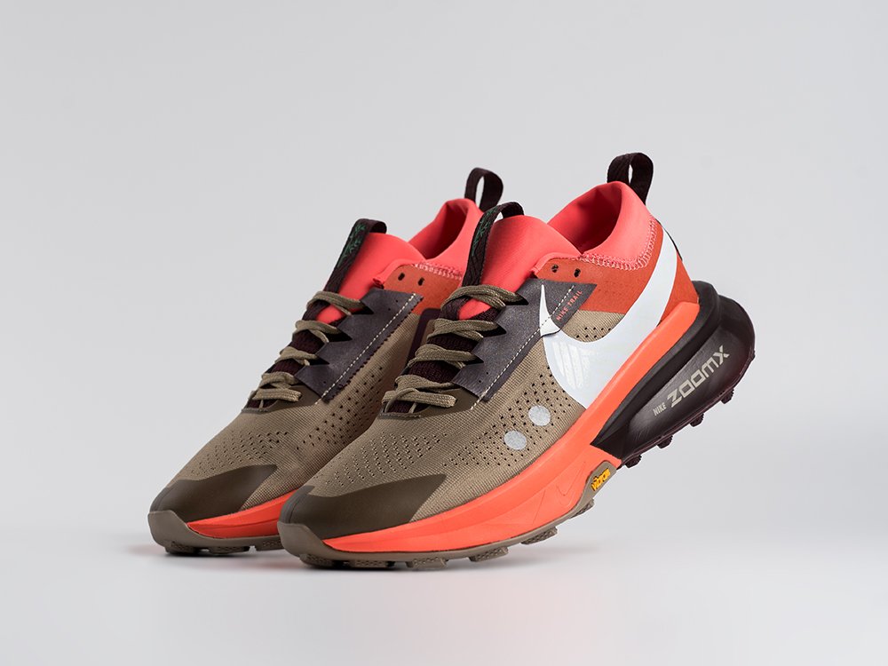 Nike Zegama Trail 2 красные текстиль мужские (AR34359) - фото 2 Nike Zegama Trail 2 красные текстиль мужские (AR34359) - фото 2