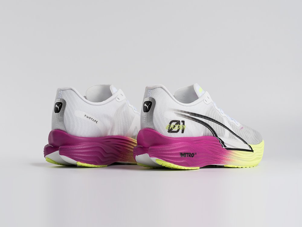 Puma Deviate NITRO Elite 3 WMNS белые текстиль женские (AR34369) - фото 4 Puma Deviate NITRO Elite 3 WMNS белые текстиль женские (AR34369) - фото 4