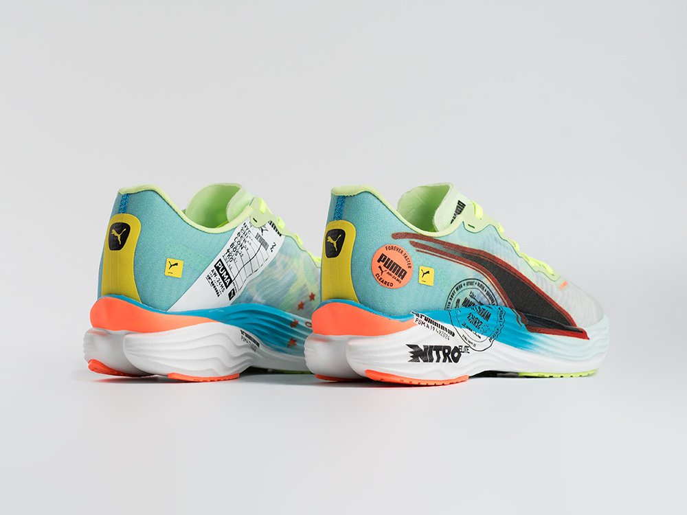 Puma Deviate NITRO Elite 3 голубые текстиль мужские (AR34370) - фото 3 Puma Deviate NITRO Elite 3 голубые текстиль мужские (AR34370) - фото 3