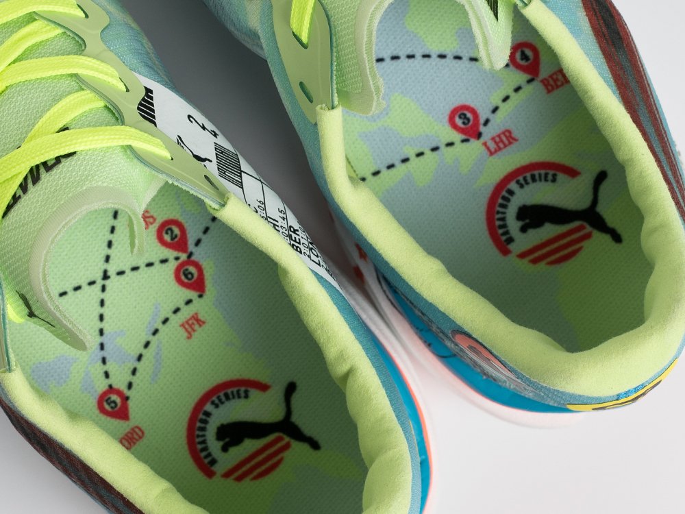 Puma Deviate NITRO Elite 3 голубые текстиль мужские (AR34370) - фото 5 Puma Deviate NITRO Elite 3 голубые текстиль мужские (AR34370) - фото 5