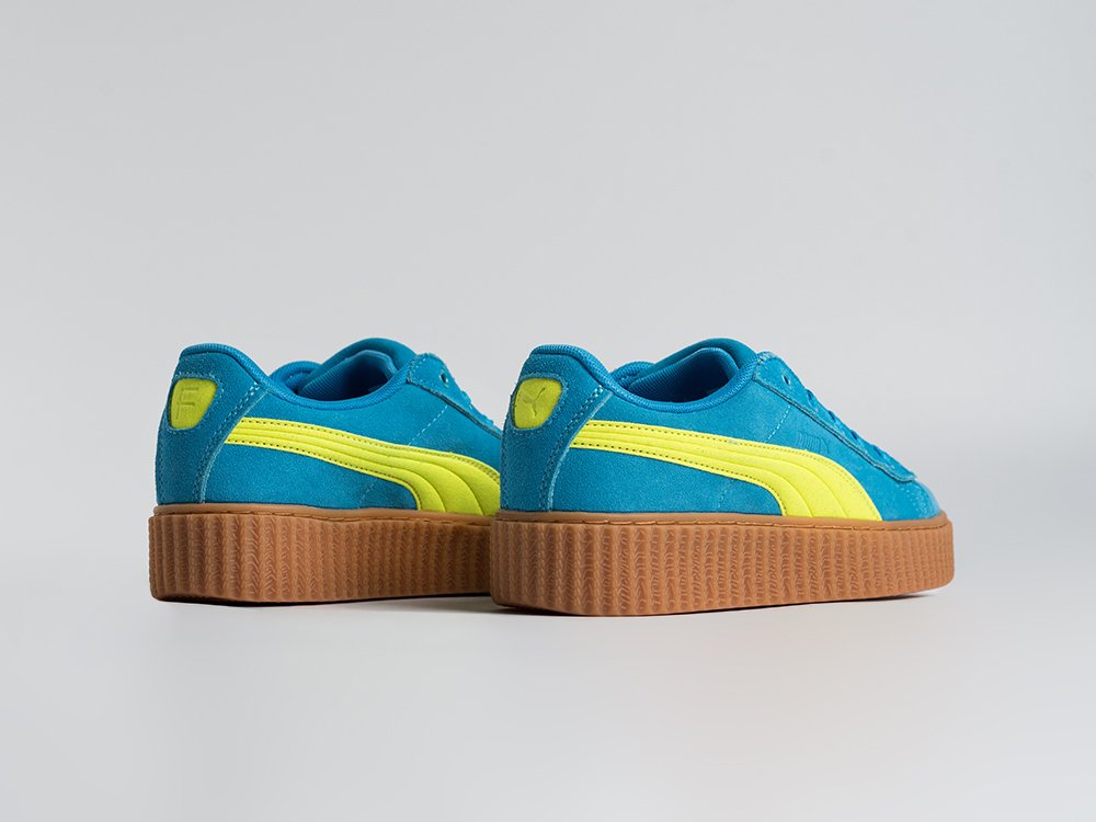 Puma Creeper Phatty x Rihanna Fenty WMNS синие замша женские (AR34372) - фото 3 Puma Creeper Phatty x Rihanna Fenty WMNS синие замша женские (AR34372) - фото 3