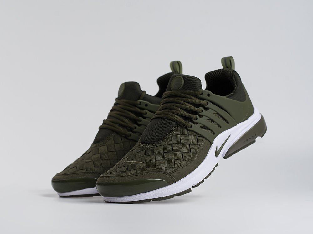 Nike Air Presto SE Woven зеленые текстиль мужские (AR34389) - фото 2 Nike Air Presto SE Woven зеленые текстиль мужские (AR34389) - фото 2