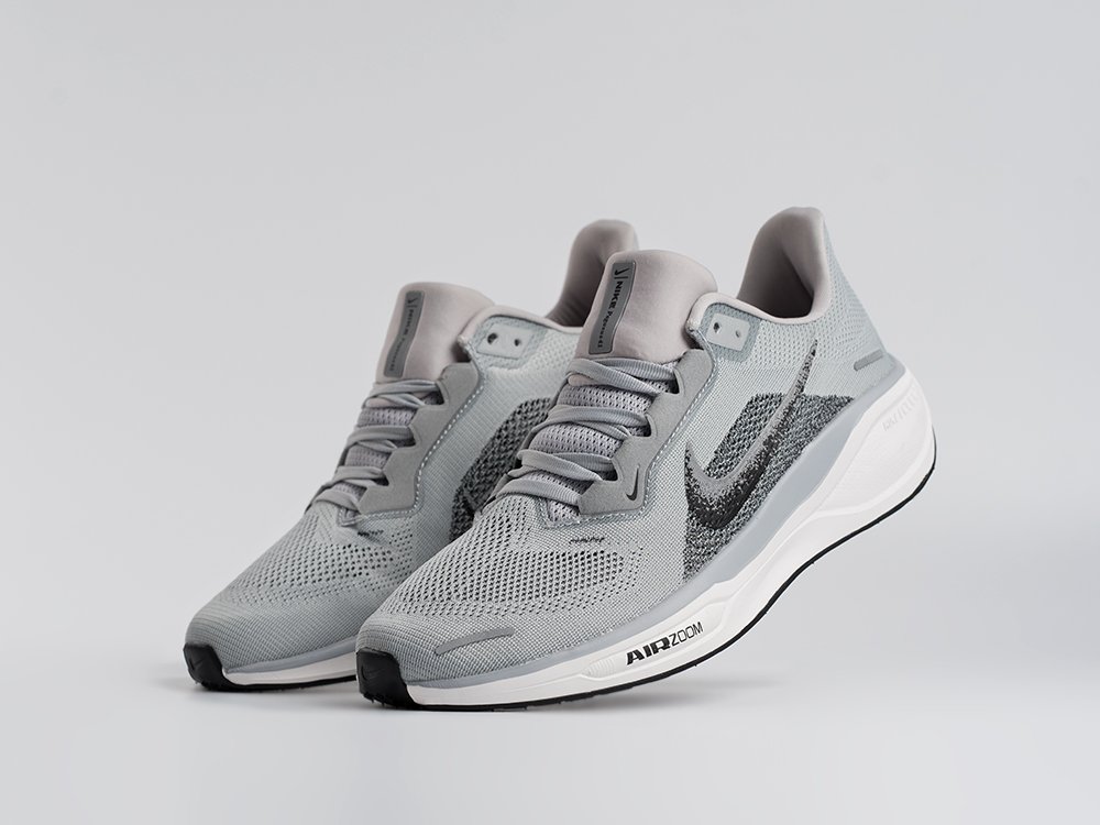 Nike Air Zoom Pegasus 41 серые текстиль мужские (AR34393) - фото 2 Nike Air Zoom Pegasus 41 серые текстиль мужские (AR34393) - фото 2