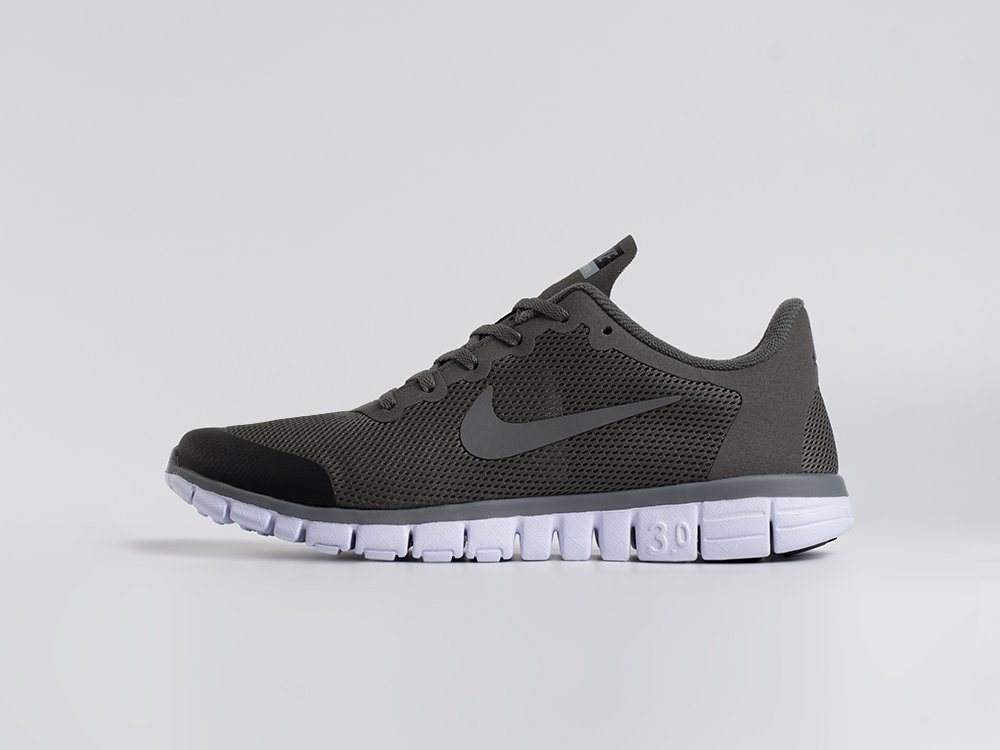Nike Free 3.0 V2 серые текстиль мужские (AR34395) - фото 1 Nike Free 3.0 V2 серые текстиль мужские (AR34395) - фото 1