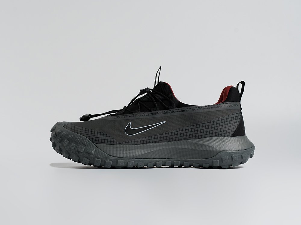 Nike ACG Mountain Fly Low серые текстиль мужские (AR34407) - фото 1 Nike ACG Mountain Fly Low серые текстиль мужские (AR34407) - фото 1
