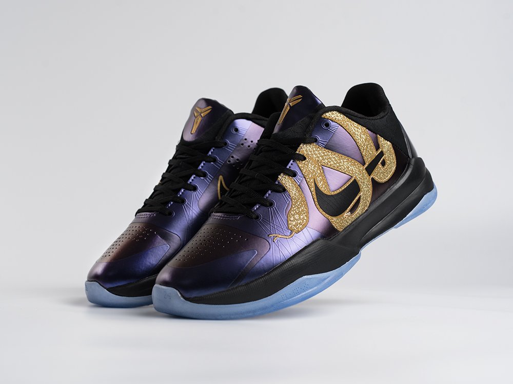 Nike Kobe 5 Protro Year of the Mamba фиолетовые кожа мужские (AR34416) - фото 2 Nike Kobe 5 Protro Year of the Mamba фиолетовые кожа мужские (AR34416) - фото 2