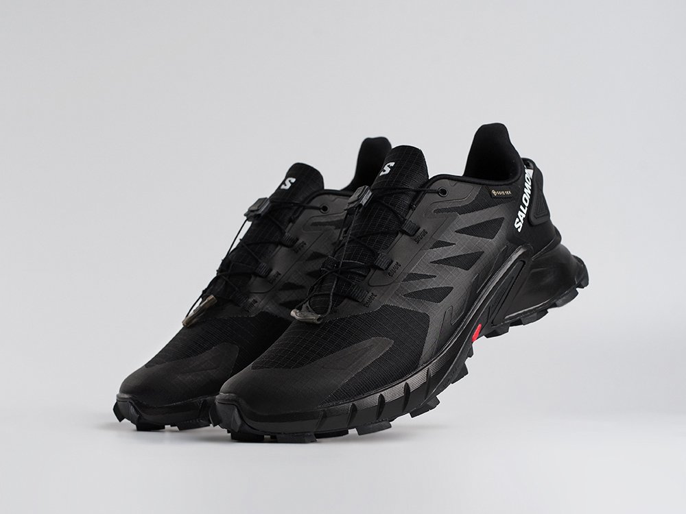 Salomon Supercross 4 GTX черные текстиль мужские (AR34419) - фото 2 Salomon Supercross 4 GTX черные текстиль мужские (AR34419) - фото 2