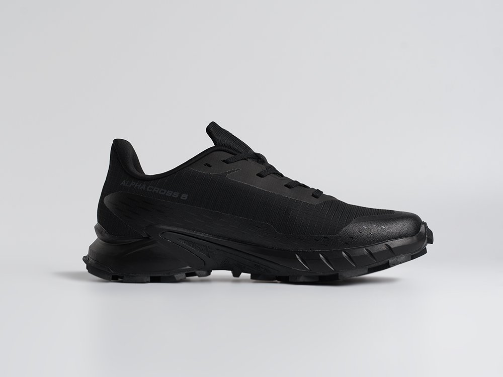 Salomon Alphacross 5 GTX черные текстиль мужские (AR34420) - фото 7 Salomon Alphacross 5 GTX черные текстиль мужские (AR34420) - фото 7
