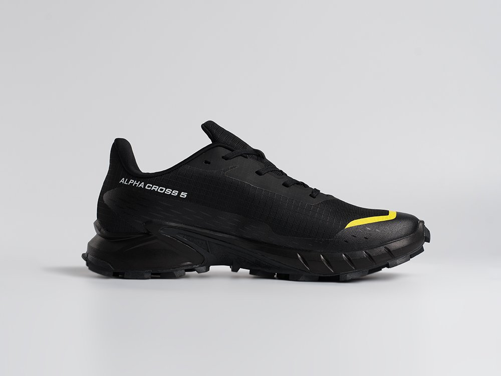 Salomon Alphacross 5 GTX черные текстиль мужские (AR34422) - фото 3 Salomon Alphacross 5 GTX черные текстиль мужские (AR34422) - фото 3
