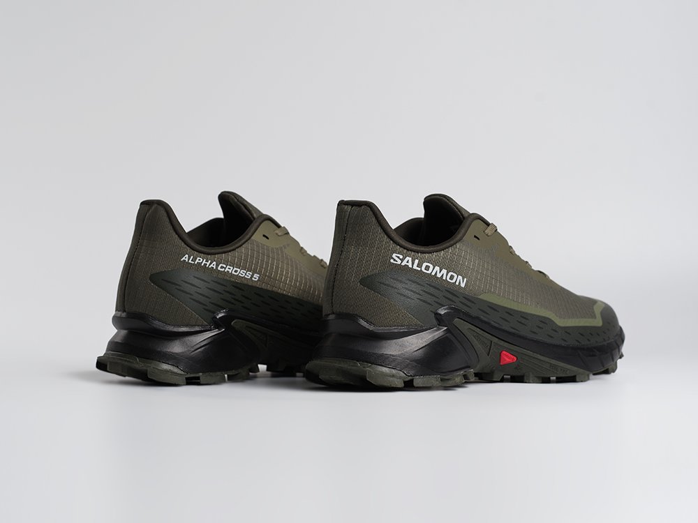 Salomon Alphacross 5 GTX зеленые текстиль мужские (AR34424) - фото 4 Salomon Alphacross 5 GTX зеленые текстиль мужские (AR34424) - фото 4