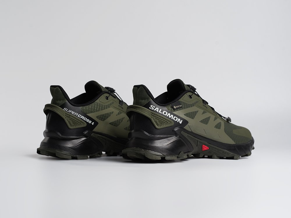 Salomon Supercross 4 GTX зеленые текстиль мужские (AR34426) - фото 4 Salomon Supercross 4 GTX зеленые текстиль мужские (AR34426) - фото 4