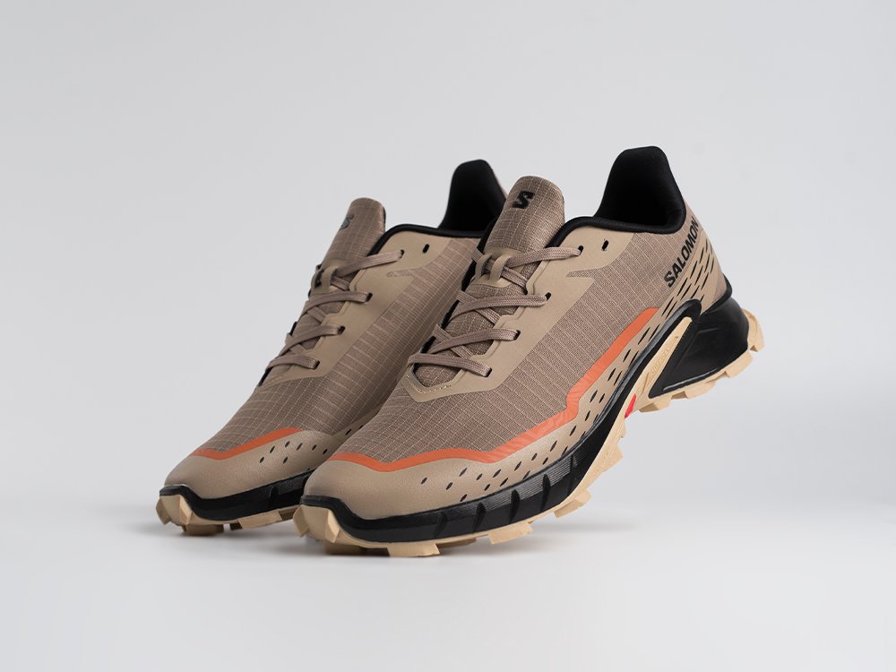 Salomon Alphacross 5 GTX бежевые текстиль мужские (AR34427) - фото 2 Salomon Alphacross 5 GTX бежевые текстиль мужские (AR34427) - фото 2