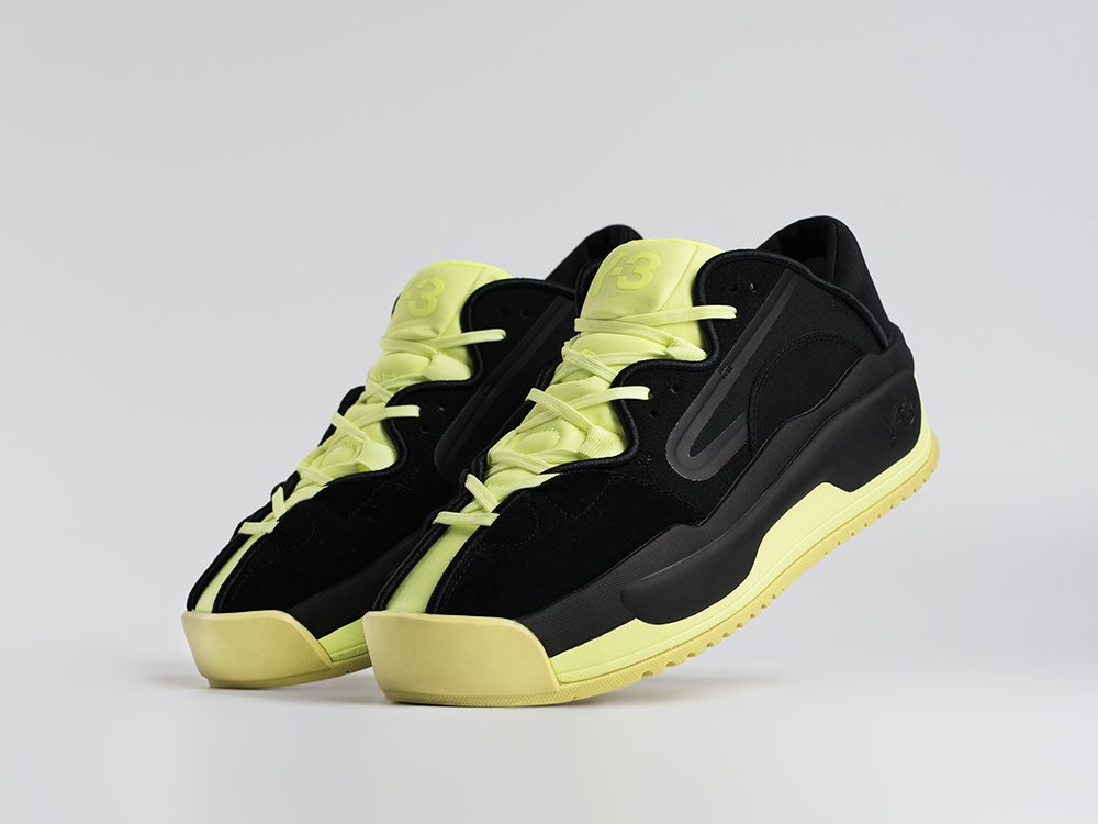 Adidas Y-3 HOKORI II черные замша мужские (AR34448) - фото 2 Adidas Y-3 HOKORI II черные замша мужские (AR34448) - фото 2