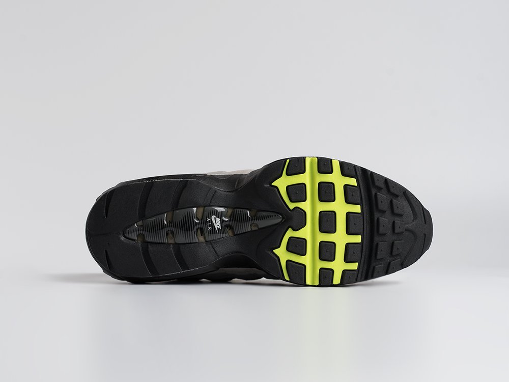 Nike Air Max 95 черные кожа мужские (AR34453) - фото 4 Nike Air Max 95 черные кожа мужские (AR34453) - фото 4