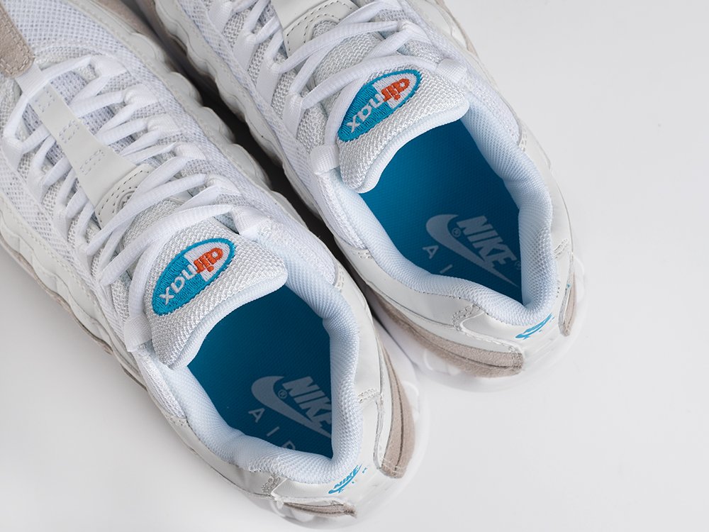 Nike Air Max 95 белые кожа мужские (AR34454) - фото 5 Nike Air Max 95 белые кожа мужские (AR34454) - фото 5