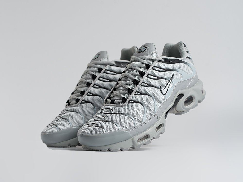 Nike Air Max Plus TN серые текстиль мужские (AR34456) - фото 2 Nike Air Max Plus TN серые текстиль мужские (AR34456) - фото 2