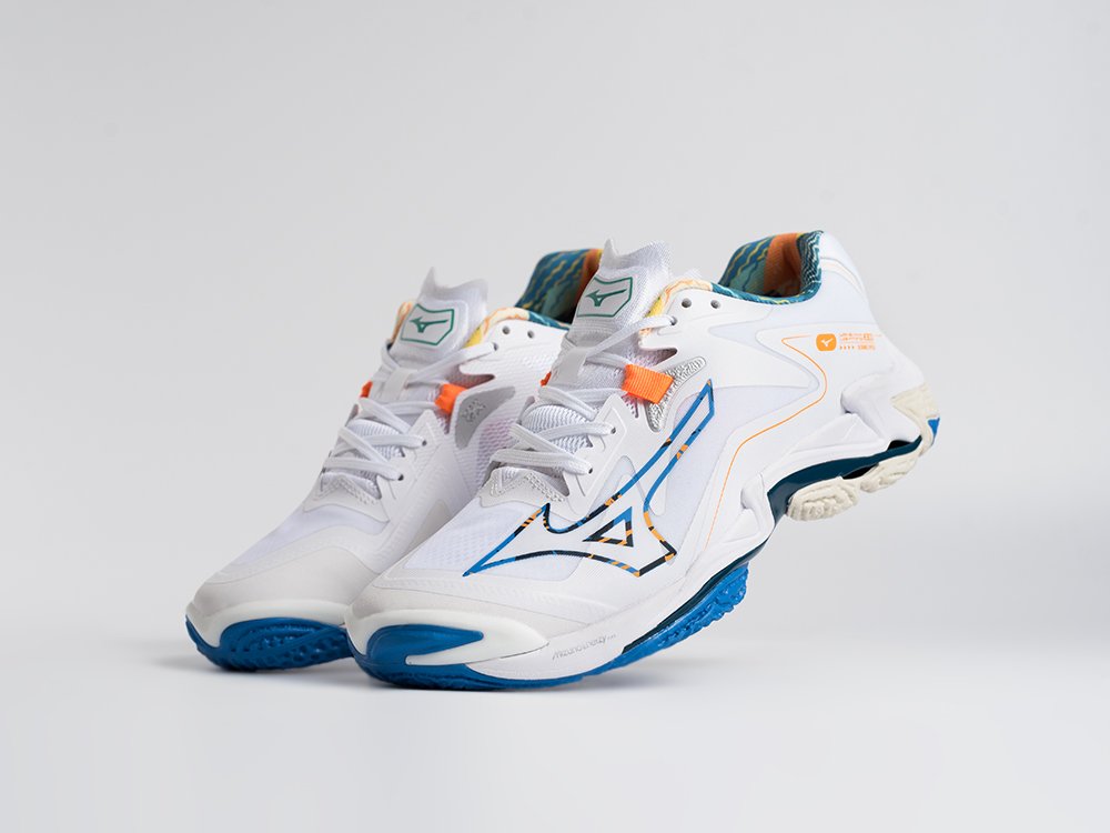 Mizuno Wave Lightning Z8 белые текстиль мужские (AR34479) - фото 2 Mizuno Wave Lightning Z8 белые текстиль мужские (AR34479) - фото 2