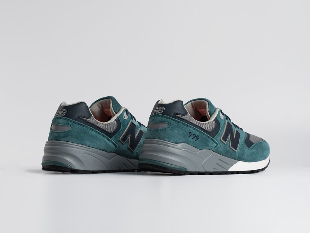 New Balance 999 зеленые замша мужские (AR34504) - фото 3