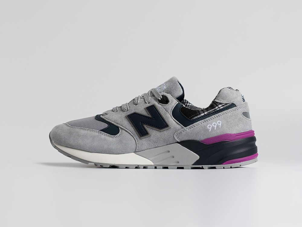 New Balance 999 серые замша мужские (AR34505) - фото 1