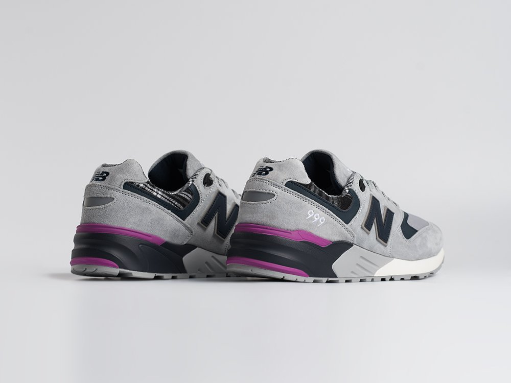 New Balance 999 серые замша мужские (AR34505) - фото 3