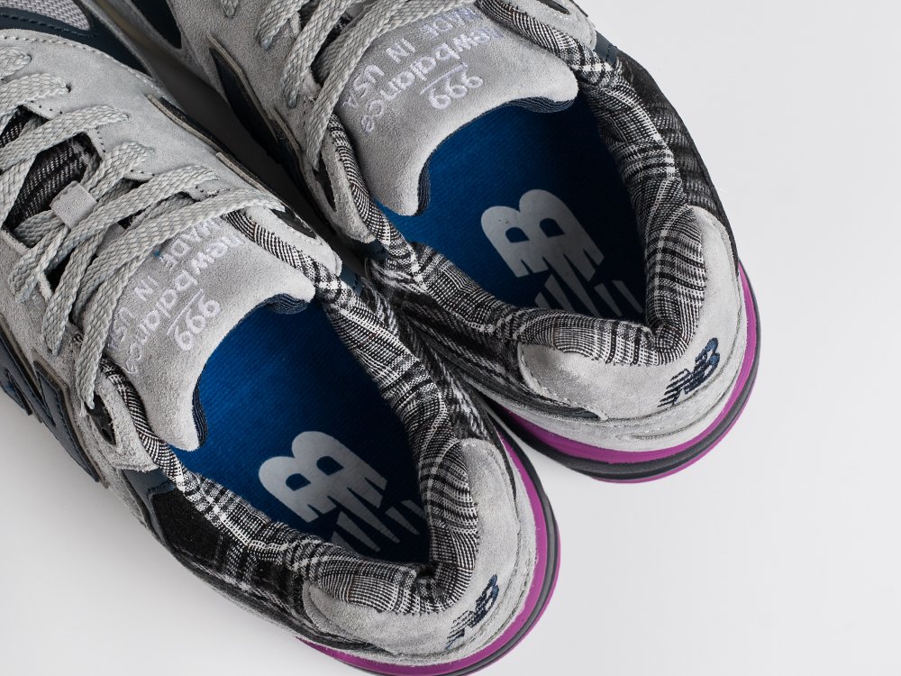 New Balance 999 серые замша мужские (AR34505) - фото 5 New Balance 999 серые замша мужские (AR34505) - фото 5