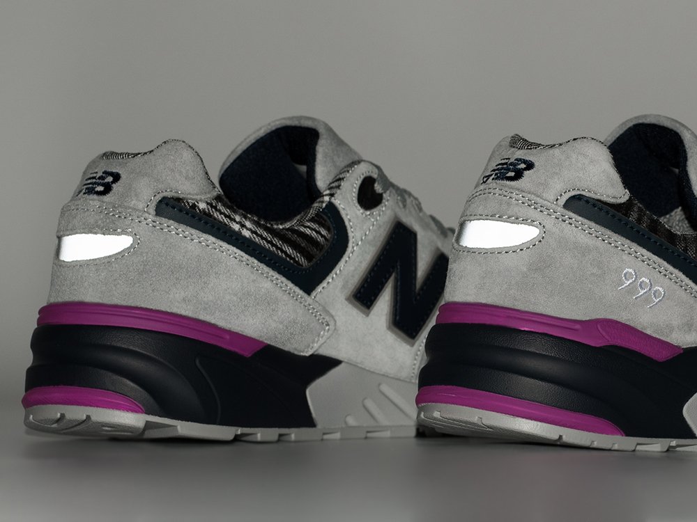 New Balance 999 серые замша мужские (AR34505) - фото 6