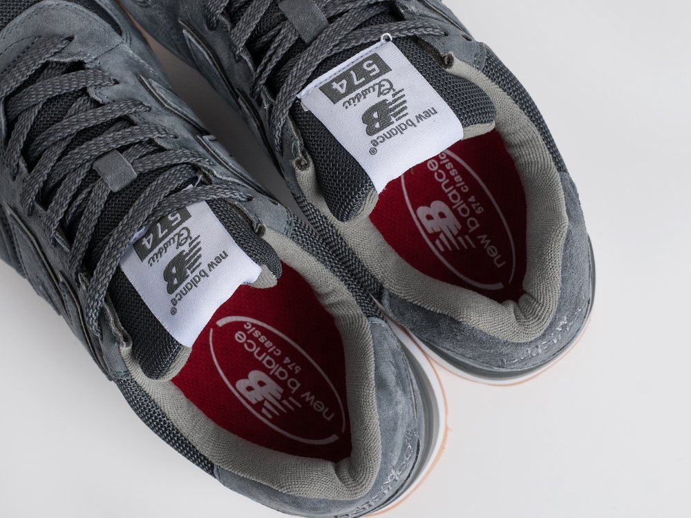 New Balance 574 серые замша мужские (AR34506) - фото 5 New Balance 574 серые замша мужские (AR34506) - фото 5