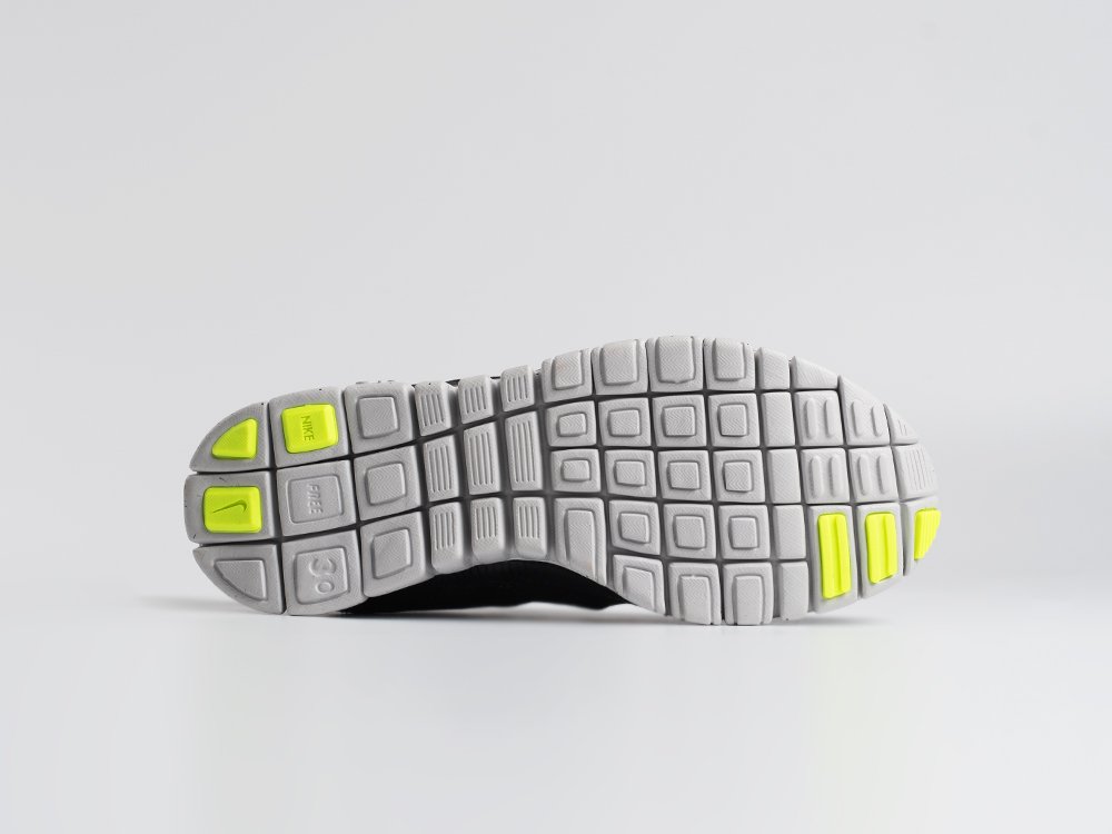 Nike Free 3.0 V3 черные текстиль мужские (AR34509) - фото 4