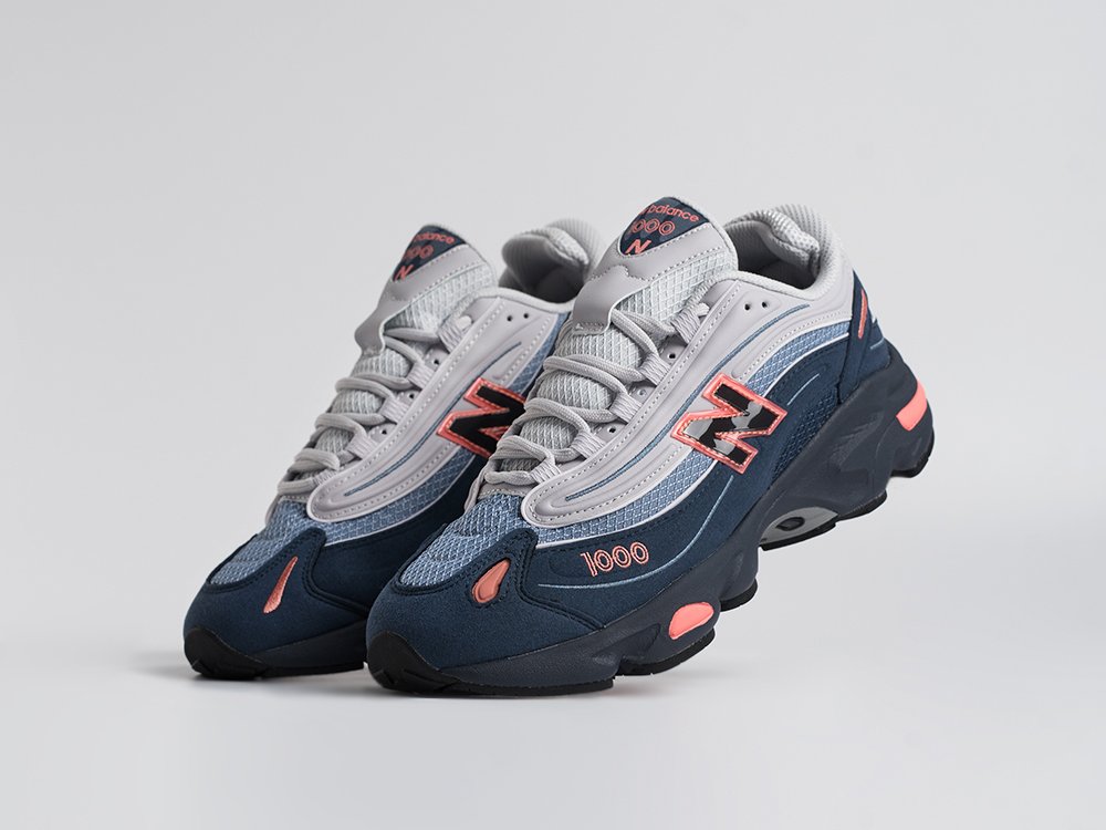 New Balance 1000 серые текстиль мужские (AR34513) - фото 2