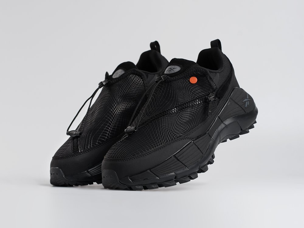 Reebok Low Top Running x Spyder черные текстиль мужские (AR34540) - фото 2