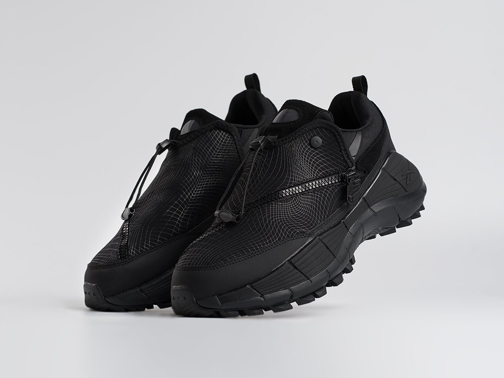 Reebok Low Top Running x Spyder черные текстиль мужские (AR34541) - фото 2