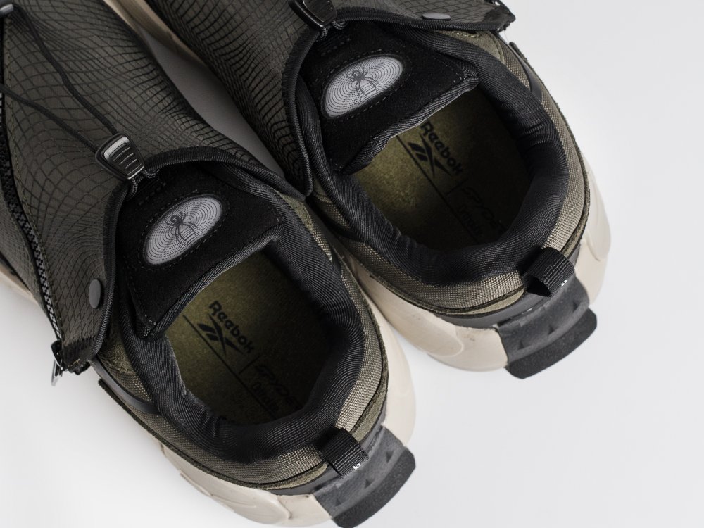 Reebok Low Top Running x Spyder зеленые текстиль мужские (AR34542) - фото 5 Reebok Low Top Running x Spyder зеленые текстиль мужские (AR34542) - фото 5