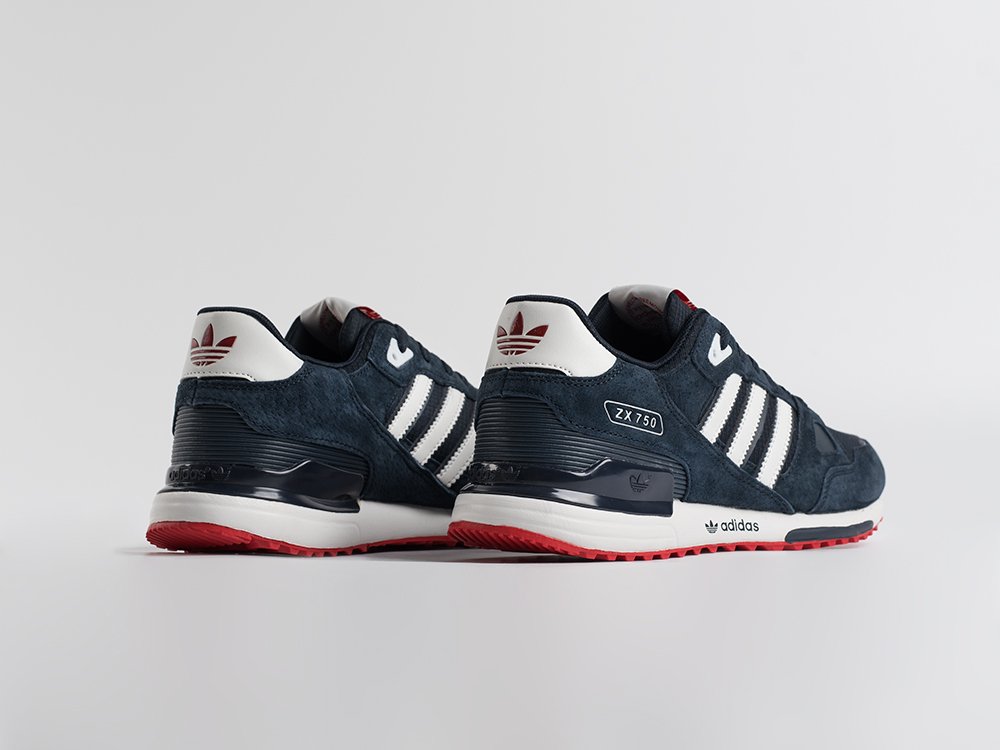 Adidas ZX 750 синие замша мужские (AR34629) - фото 3 Adidas ZX 750 синие замша мужские (AR34629) - фото 3