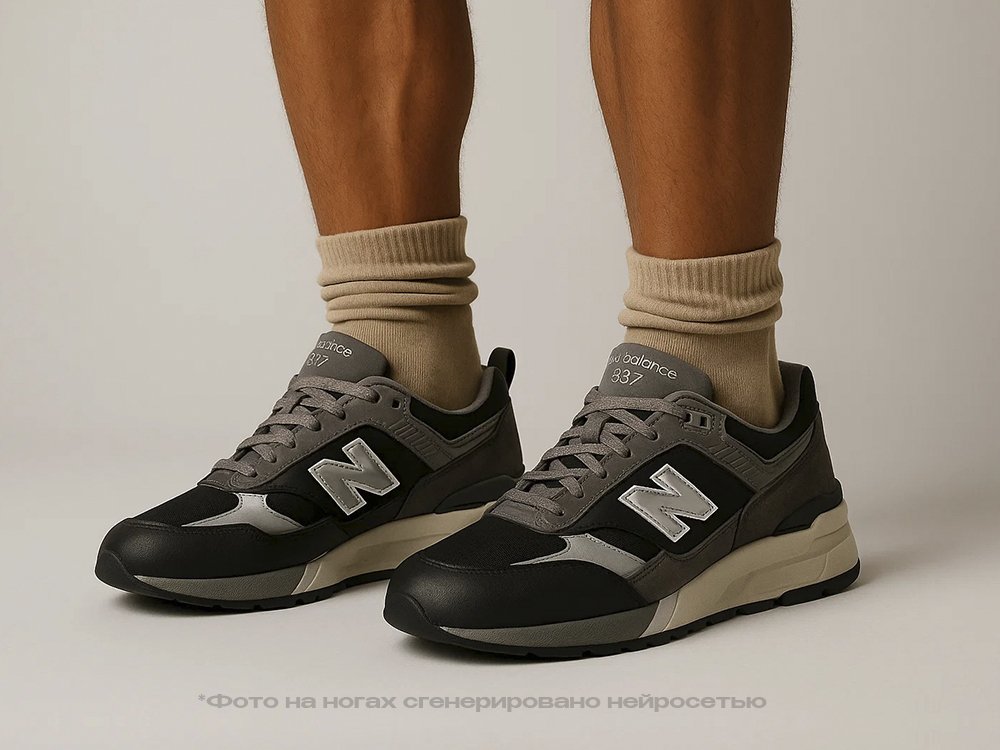 New Balance 991 x Slam Jam черные замша мужские (AR34676) - фото 7