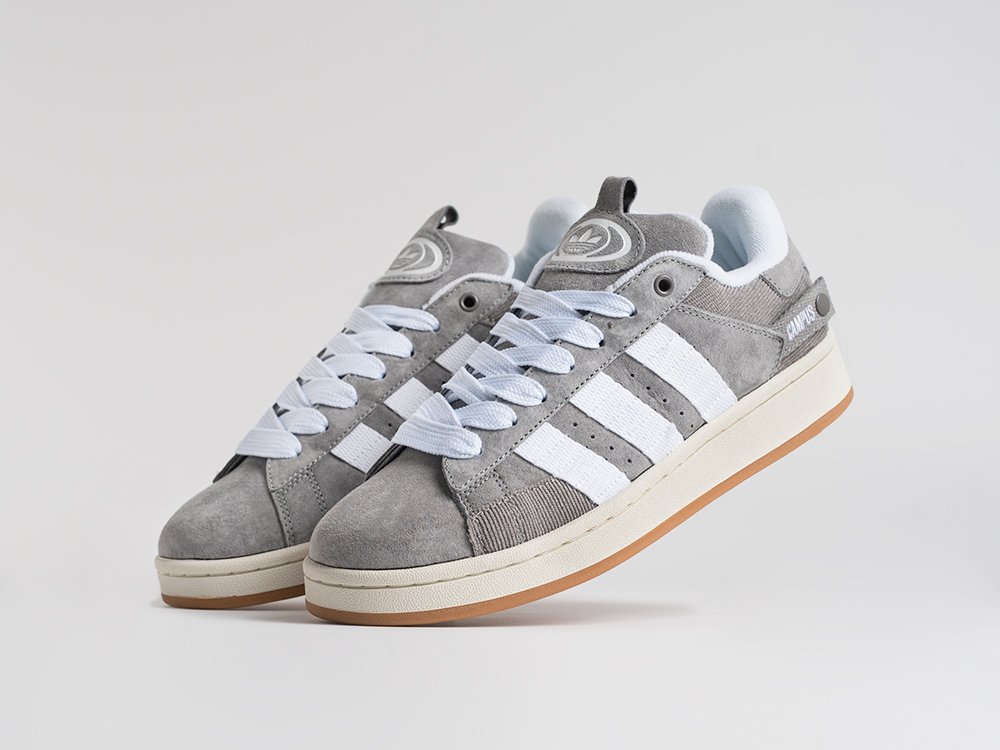 Adidas Campus серые замша мужские (AR34696) - фото 2