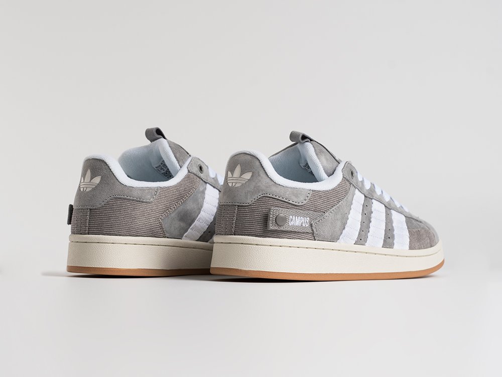 Adidas Campus серые замша мужские (AR34696) - фото 3