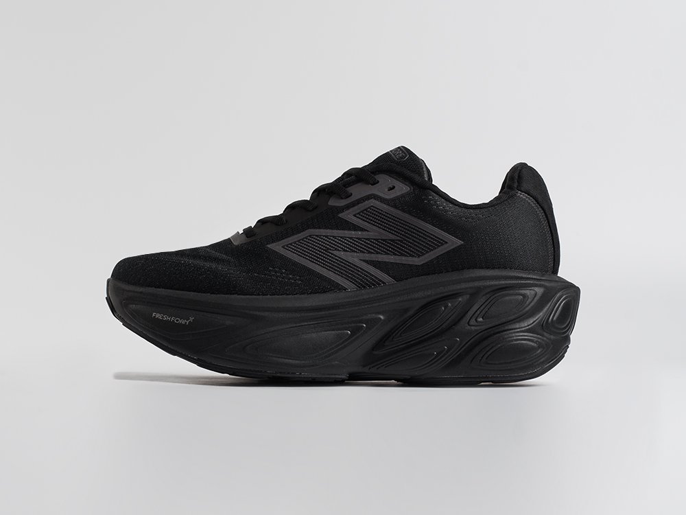 New Balance Fresh Foam X More Trail v5 черные текстиль мужские (AR34700) - фото 1