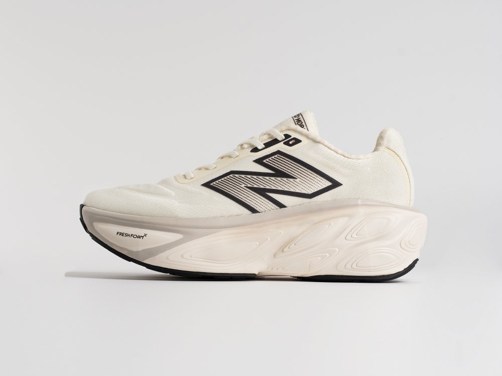 New Balance Fresh Foam X More Trail v5 белые текстиль мужские (AR34701) - фото 1 New Balance Fresh Foam X More Trail v5 белые текстиль мужские (AR34701) - фото 1