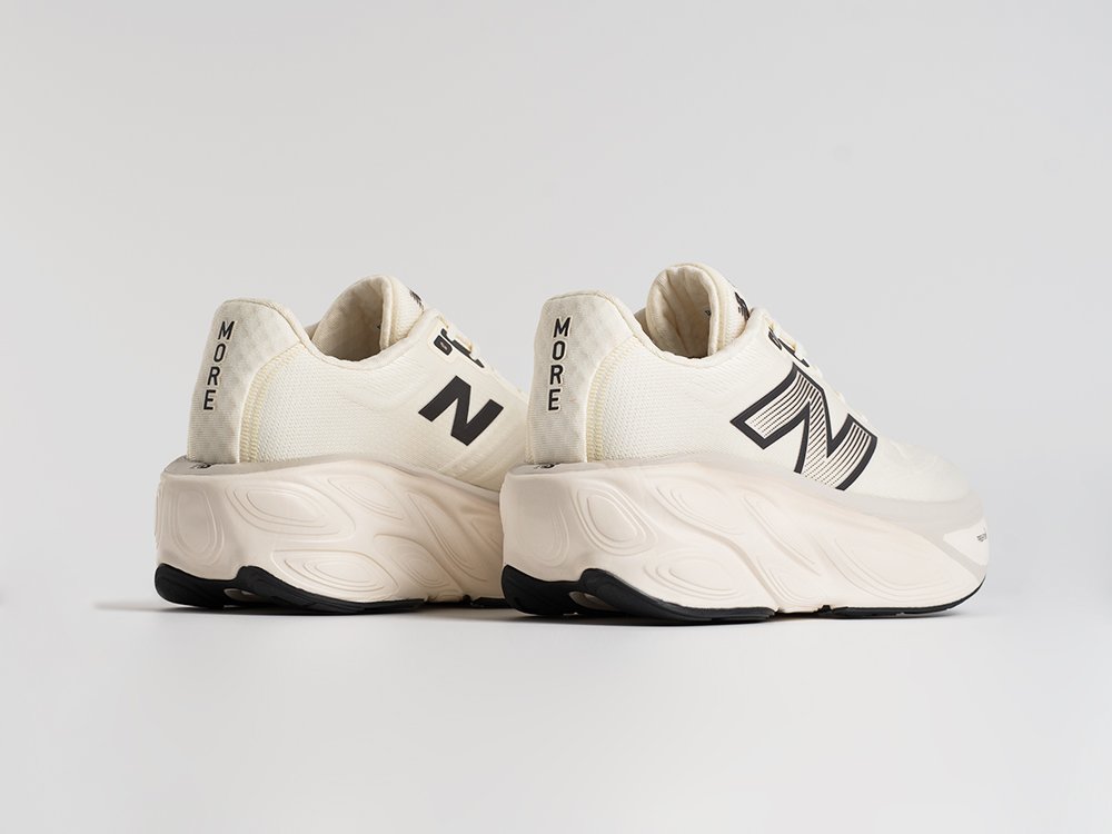 New Balance Fresh Foam X More Trail v5 белые текстиль мужские (AR34701) - фото 3
